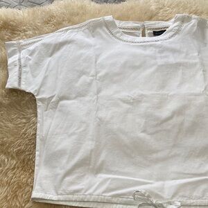 The Limited white cotton top size M